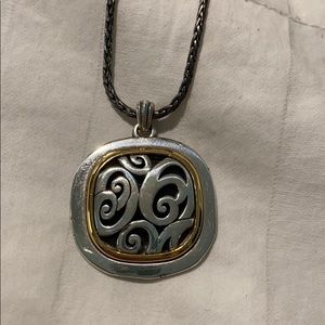 Brighton gold and silver necklace